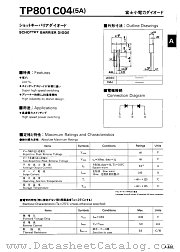 TP801C04 datasheet pdf Fuji Electric