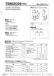TS802C09 datasheet pdf Fuji Electric