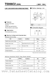 TS906C2 datasheet pdf Fuji Electric