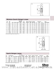 L6416 datasheet pdf Gilway Technical Lamp