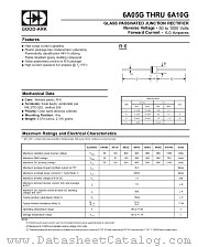 6A8G datasheet pdf GOOD-ARK Electronics
