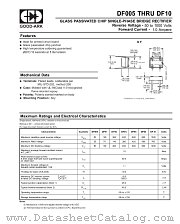 DF005 datasheet pdf GOOD-ARK Electronics