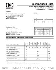 RL151G datasheet pdf GOOD-ARK Electronics