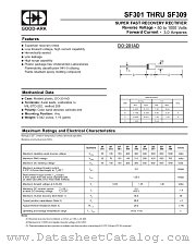 SF308 datasheet pdf GOOD-ARK Electronics