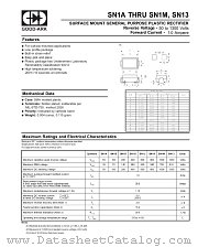 SN1M datasheet pdf GOOD-ARK Electronics