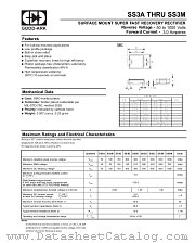 SS3G datasheet pdf GOOD-ARK Electronics
