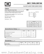 ZMY1 datasheet pdf GOOD-ARK Electronics