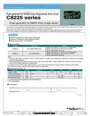 C8225 datasheet pdf Hamamatsu Corporation