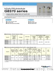 G8370-05 datasheet pdf Hamamatsu Corporation