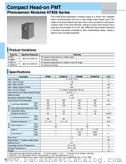 H7826P-01 datasheet pdf Hamamatsu Corporation