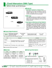 AT-320 datasheet pdf Hirose Electric