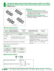 AT-903 datasheet pdf Hirose Electric