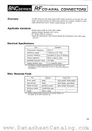 BNC-A-JJ-1(01) datasheet pdf Hirose Electric