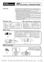 MSS-PR-PC datasheet pdf Hirose Electric
