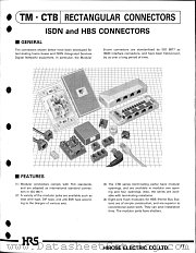 CTB-4MJ-88SR datasheet pdf Hirose Electric