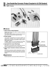 DF11-16DEP-2A datasheet pdf Hirose Electric