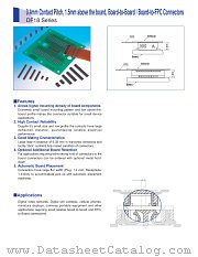 DF18C-20DP-0.4V datasheet pdf Hirose Electric