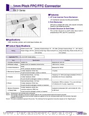 FH21-15S-1DSA datasheet pdf Hirose Electric