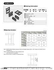 FX2M6B-60P-1.27DSAL datasheet pdf Hirose Electric