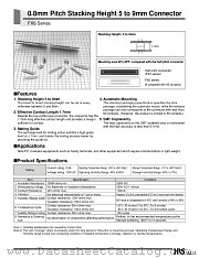 FX6-100P-0.8SV2 datasheet pdf Hirose Electric