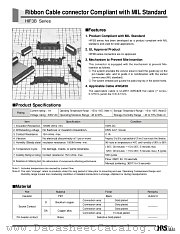 HIF3BB-26DA-2.54R datasheet pdf Hirose Electric