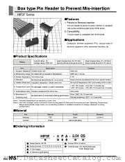 HIF3F-40PA-2.54DSA datasheet pdf Hirose Electric