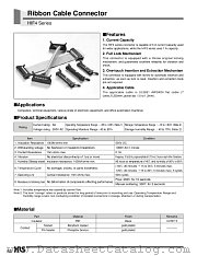 HIF4-16P-3.18W datasheet pdf Hirose Electric