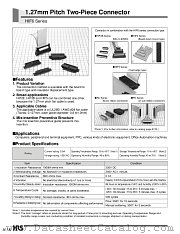 HIF6-032D-1.27R datasheet pdf Hirose Electric