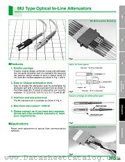 HMU-PAT-FH-K107 datasheet pdf Hirose Electric