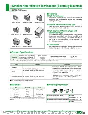 HRM-TM-025-10 datasheet pdf Hirose Electric