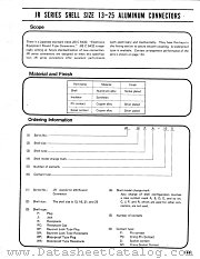 JR25JR-10P datasheet pdf Hirose Electric