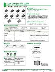 MC-217SC datasheet pdf Hirose Electric