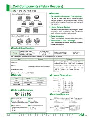 MC-301RC datasheet pdf Hirose Electric