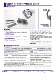 MCR89-130D-EJ datasheet pdf Hirose Electric