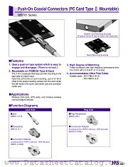 MRF01-R-1 datasheet pdf Hirose Electric