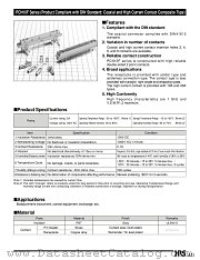PCN10F-60S-2.54DSA datasheet pdf Hirose Electric