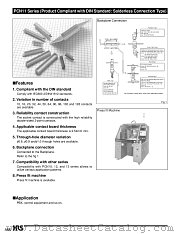 PCN11-96P-2.54WA-2 datasheet pdf Hirose Electric