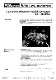 PO6-LP-196 datasheet pdf Hirose Electric
