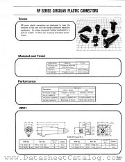 RPC1-12RB-6P(03) datasheet pdf Hirose Electric