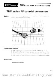 TNC-J-1.5DW-2 datasheet pdf Hirose Electric