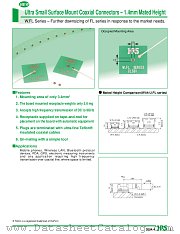 W.FL-LP-N datasheet pdf Hirose Electric