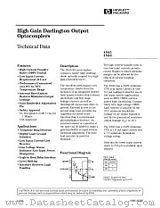 4N45300 datasheet pdf Agilent (Hewlett-Packard)