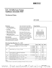 ATF-10100-GP3 datasheet pdf Agilent (Hewlett-Packard)