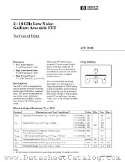 ATF-13100 datasheet pdf Agilent (Hewlett-Packard)