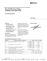 ATF-21170 datasheet pdf Agilent (Hewlett-Packard)