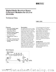 DRR1-2321 datasheet pdf Agilent (Hewlett-Packard)