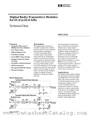 DRT1-23XX datasheet pdf Agilent (Hewlett-Packard)