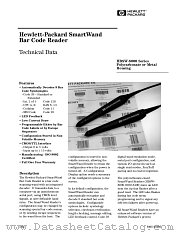 HBSW-8400 datasheet pdf Agilent (Hewlett-Packard)