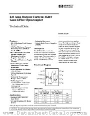 HCPL-3120 datasheet pdf Agilent (Hewlett-Packard)