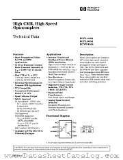 HCPL-0454 datasheet pdf Agilent (Hewlett-Packard)